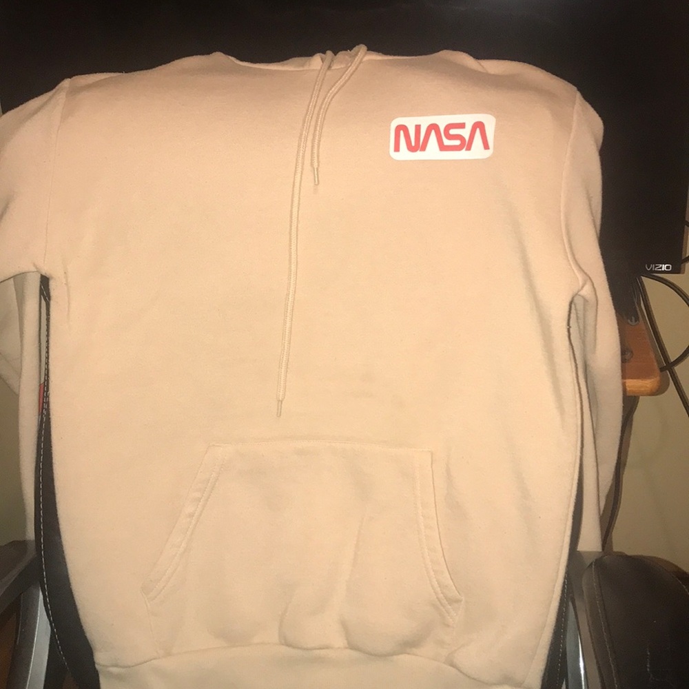NASA Tan Hoodie (Men) (Medium) Brand New
